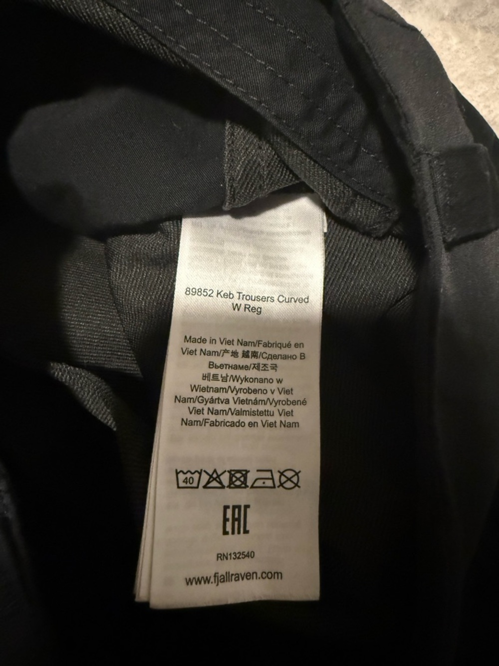 Fjallraven Keb Trousers - Picture 5 of 7